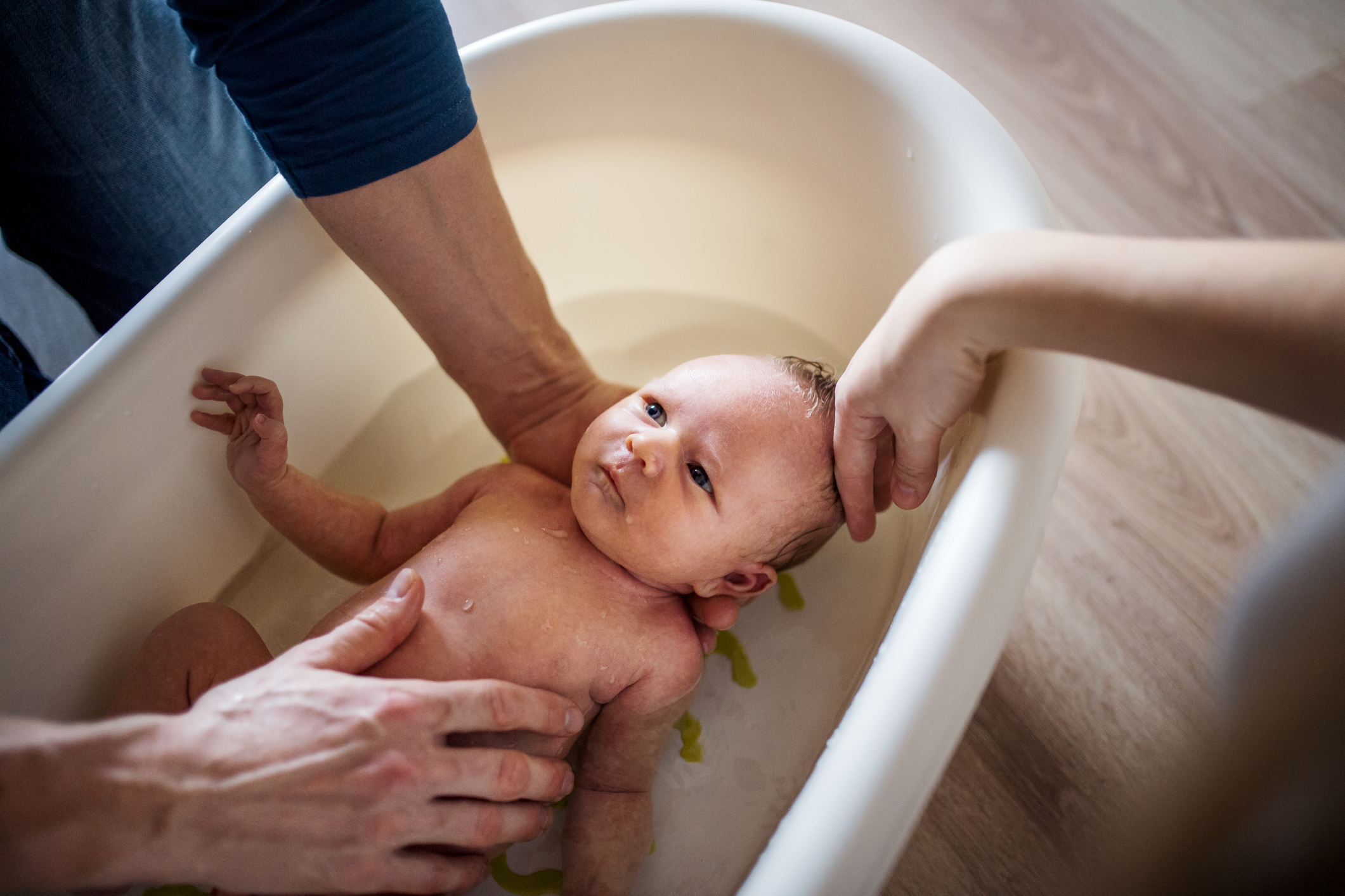 6 consejos para el baño del bebé